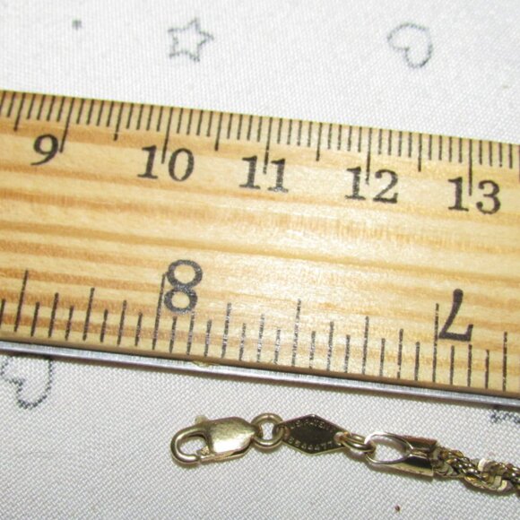 14kt Rope Style Bracelet - Picture 2 of 4